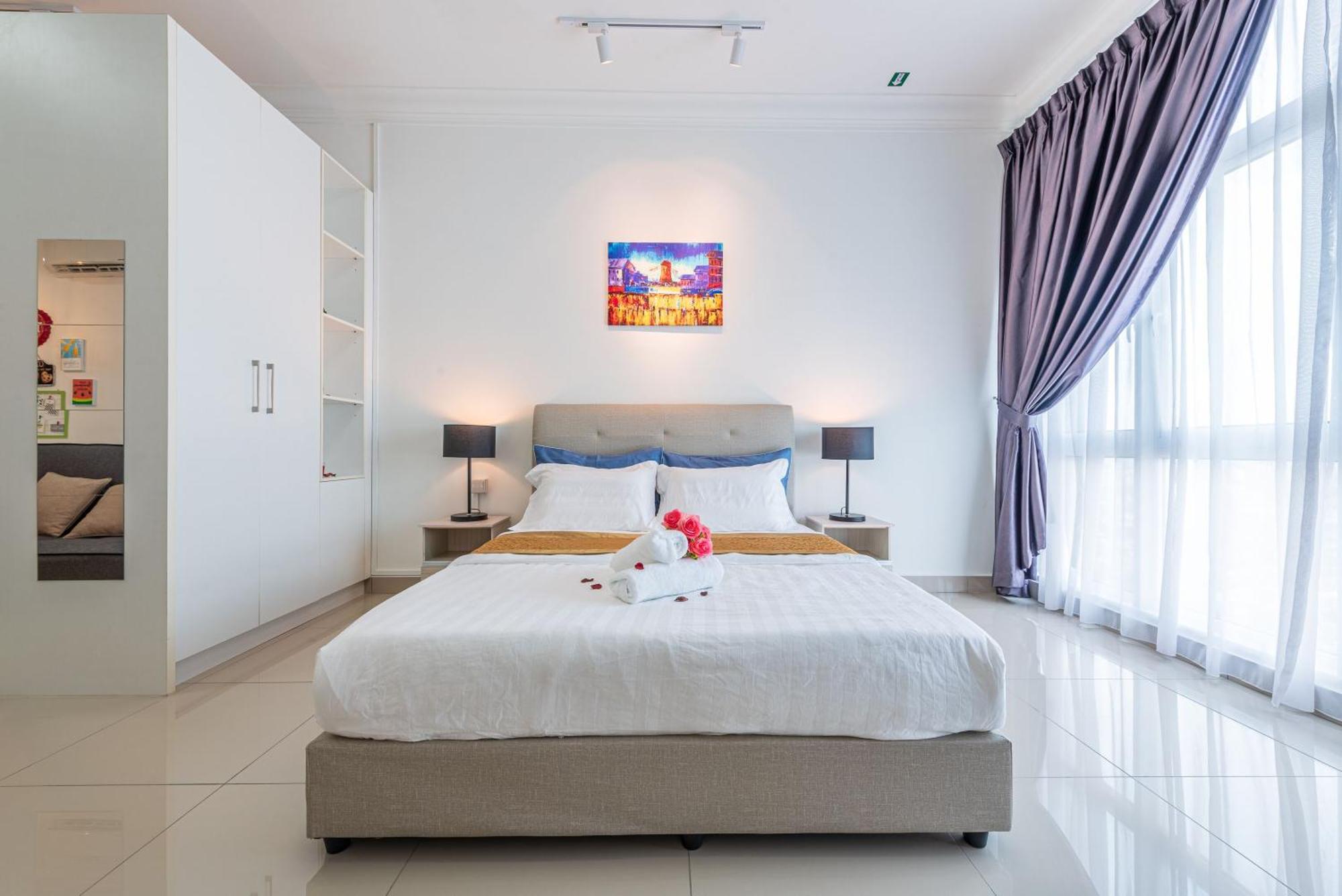 Twin Galaxy Residences 1+1 Homestay @ ยะโฮร์บาห์รู ภายนอก รูปภาพ