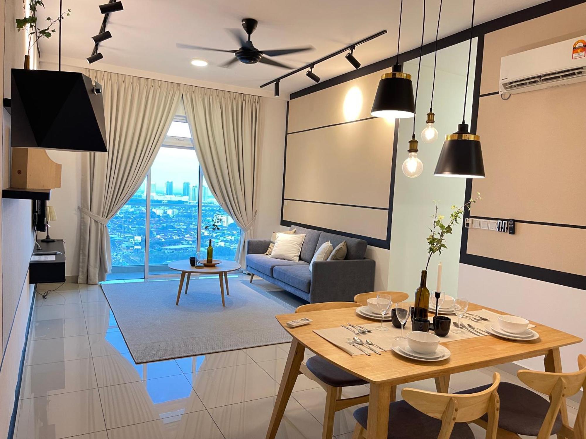 Twin Galaxy Residences 1+1 Homestay @ ยะโฮร์บาห์รู ภายนอก รูปภาพ